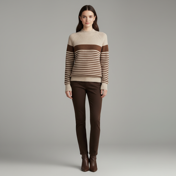 Fern Stripes Sweater