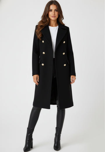 Amina Button Down Coat