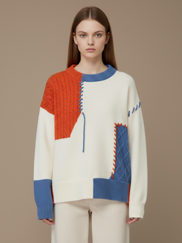 Stefano Colorful Knitted Sweater