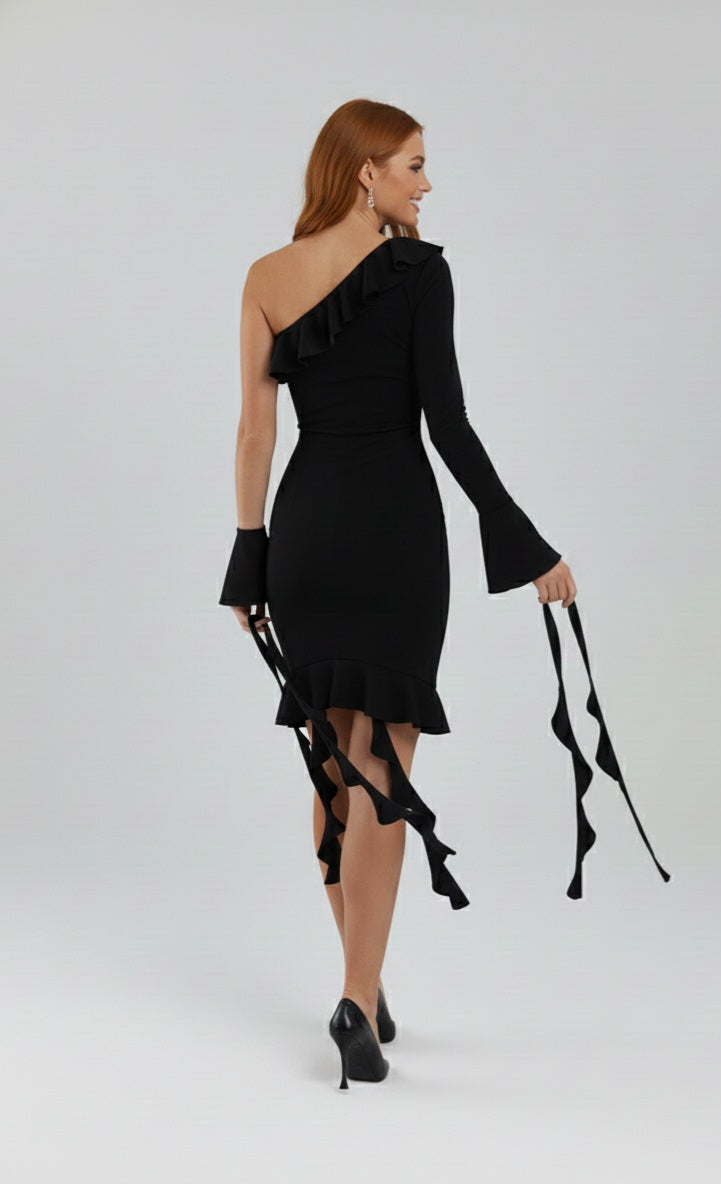 Adara Ruffled Mini Dress