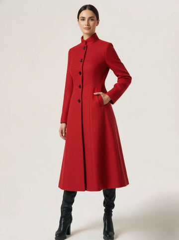 Elodie Button Down Coat