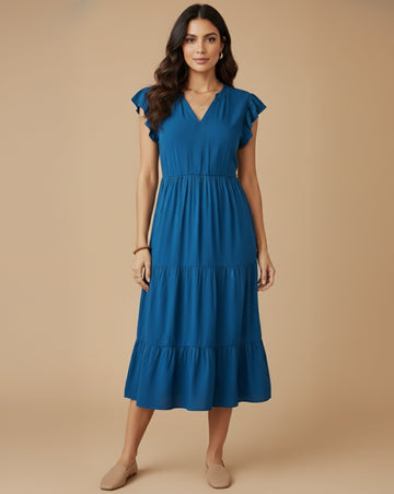 Lisa Plain Dress