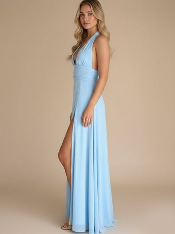 Ceilo High Slit Summer Dress