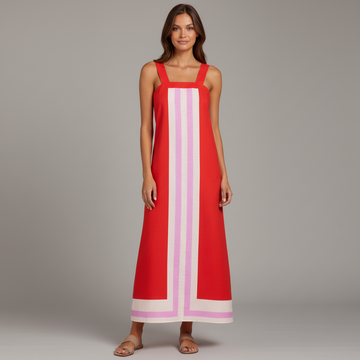 Striped Cotton Sundress