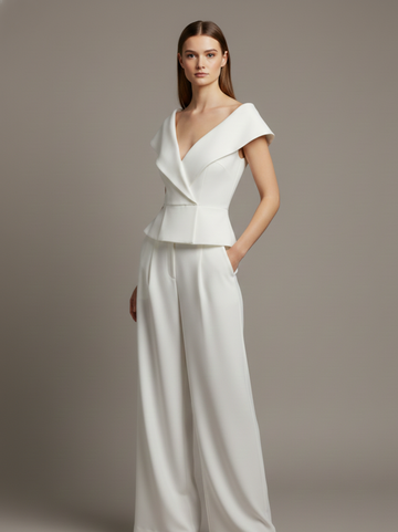 Elara Draped Commuter Set