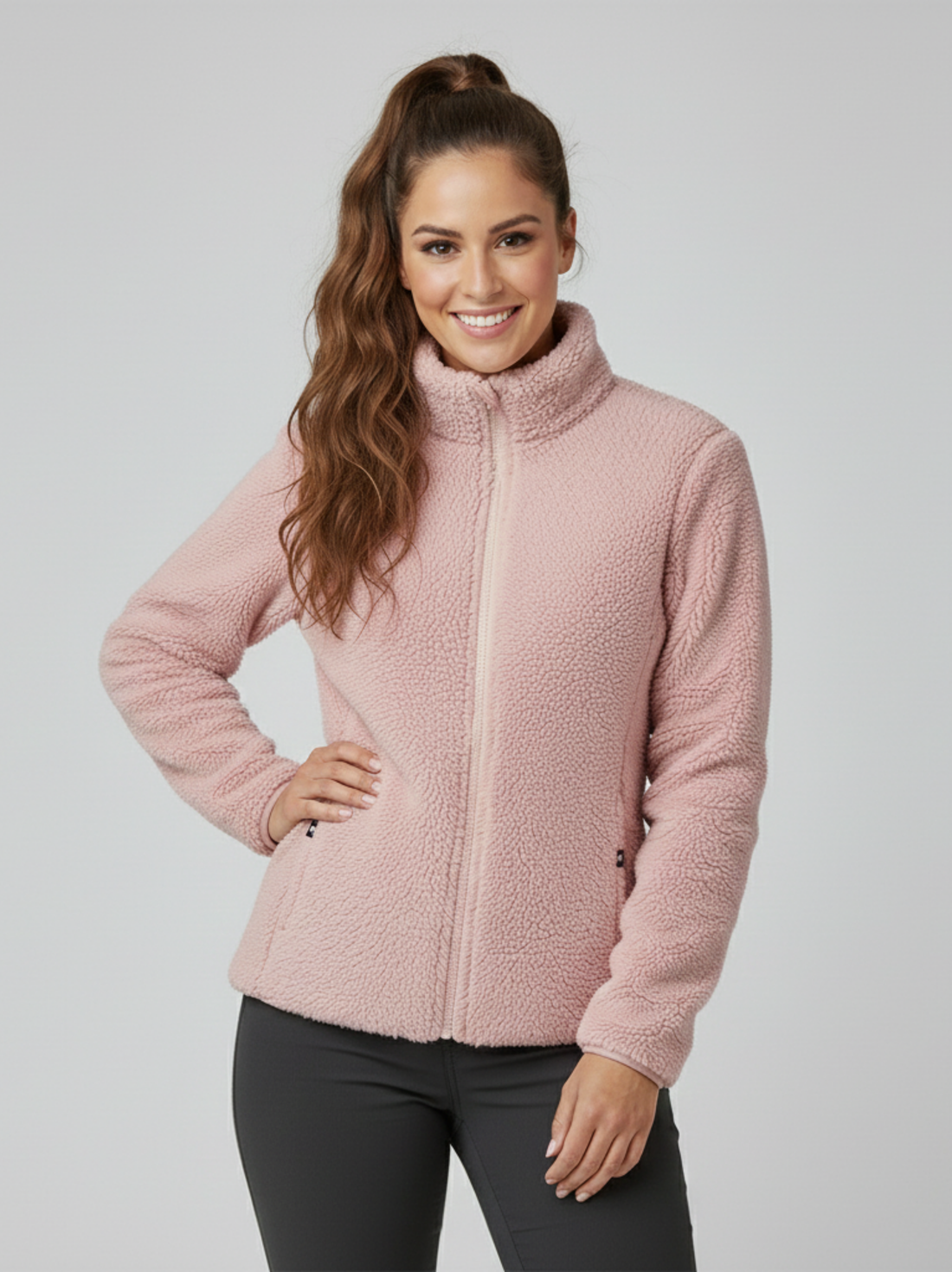 Rhea Plush Fleece Jacket