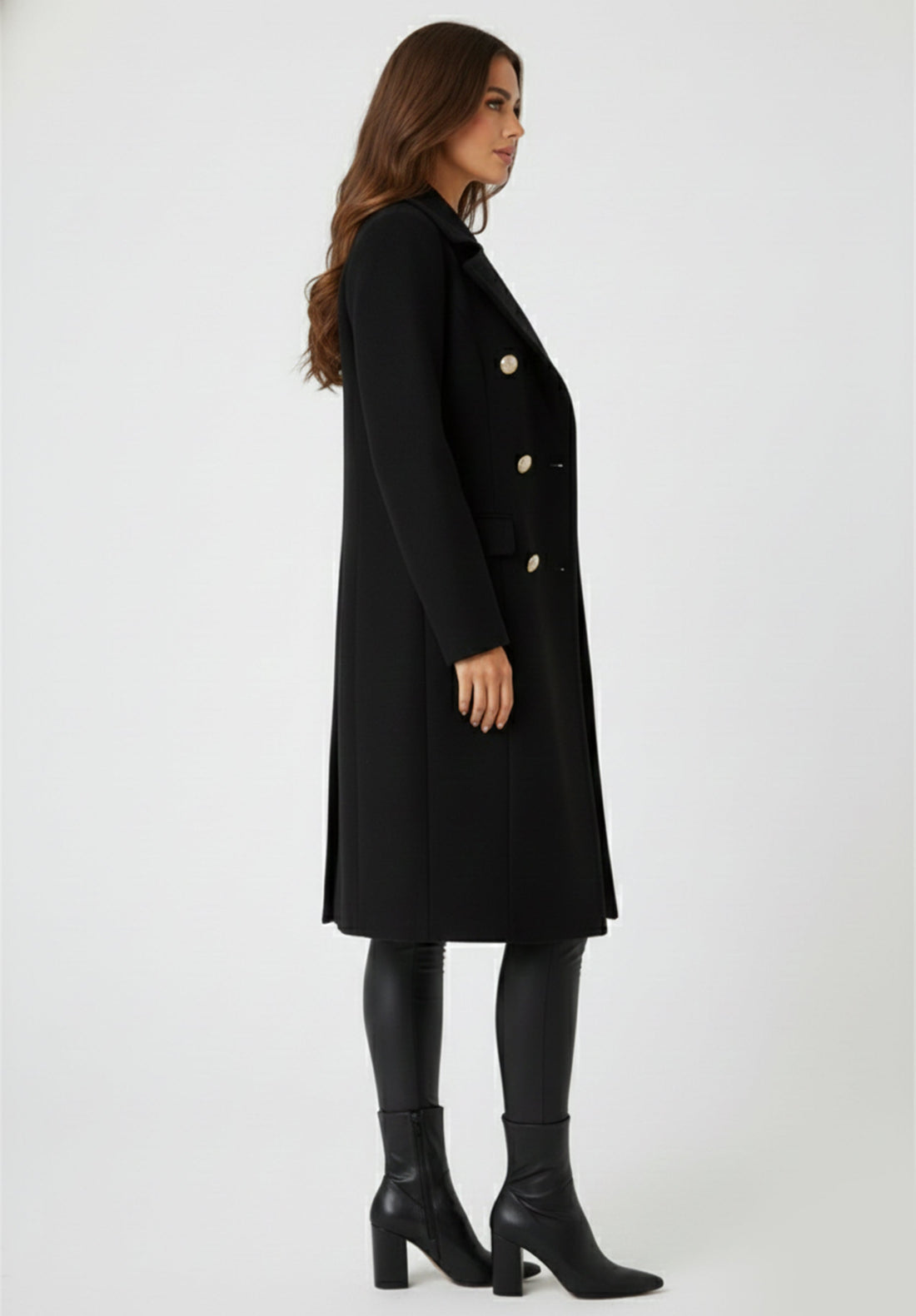 Amina Button Down Coat