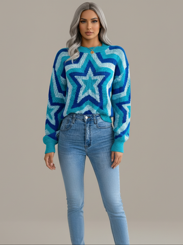 Tala Knitted Star Sweater