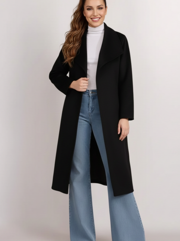 Brenda Wide Lapel Coat