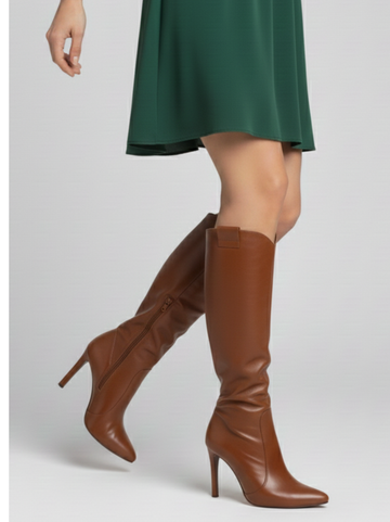 Stylish Comfort Block Heel Boots