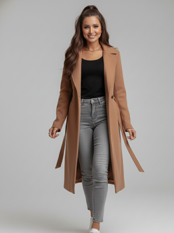 Belted Classic Trench Coat