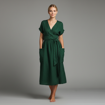 Rosalie Linen Casual Dress