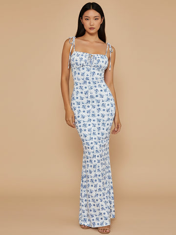 Eunice Floral Long Dress