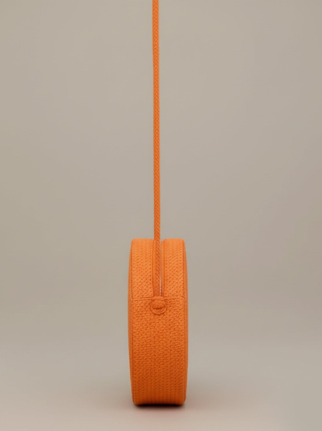 Woven Circle Crossbody Bag