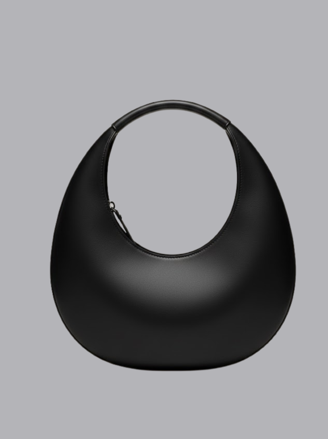 Sculpted Crescent Shoulder Bag