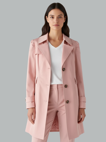 Classic Belted Trench Coat