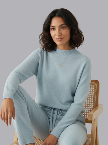 Classic Mock Neck Sweater