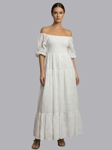 Cress Eyelet Summer Dress