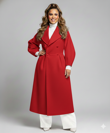 Beatrice Lantern Sleeve Coat