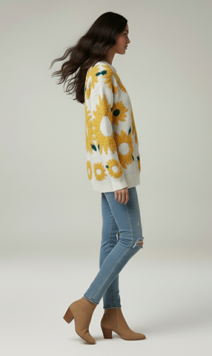 Elga Sunflower Sweater