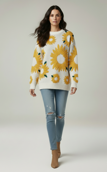 Elga Sunflower Sweater