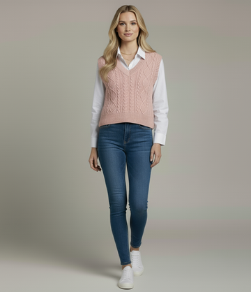 Elena Vest Sweater