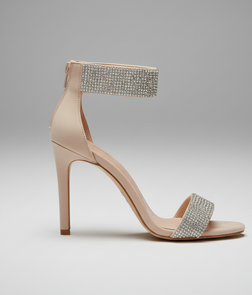 Crystal Strap Stiletto Heels
