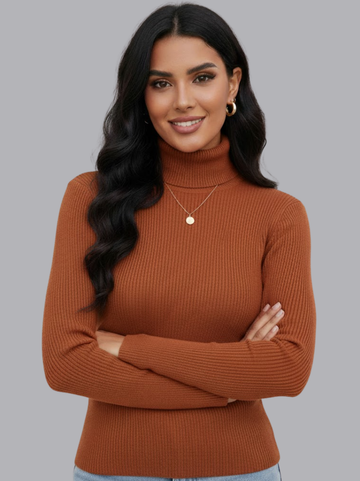 Helen Knitted Turtleneck Sweater
