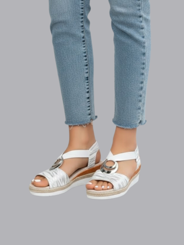 Ayla Wedge Sandals