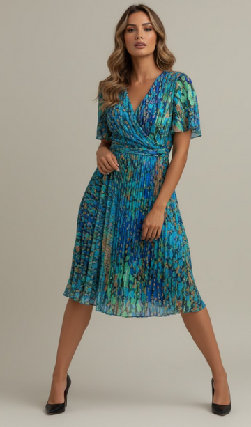 Victoria Elegant Short sleeve Dress