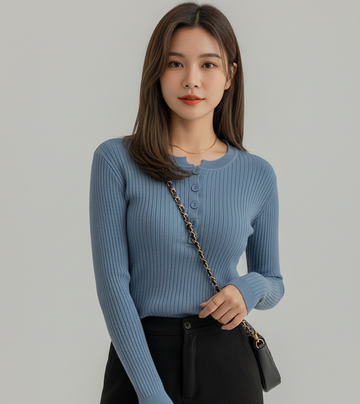 Ivy Knitted Long Sleeve