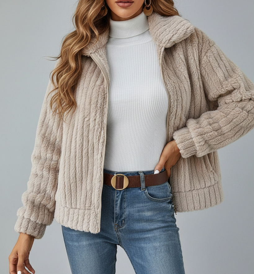 Leila Cosy Fleece Jacket