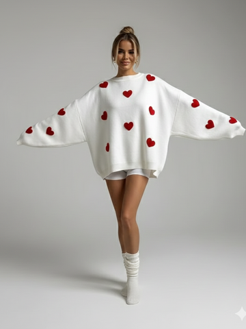 Sienna Cosy Heart Sweater