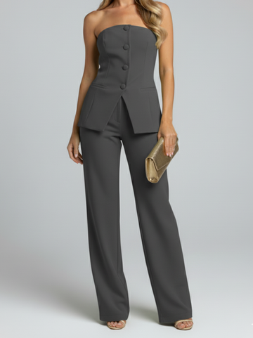 Jeany Formal Tube and Trouser Set