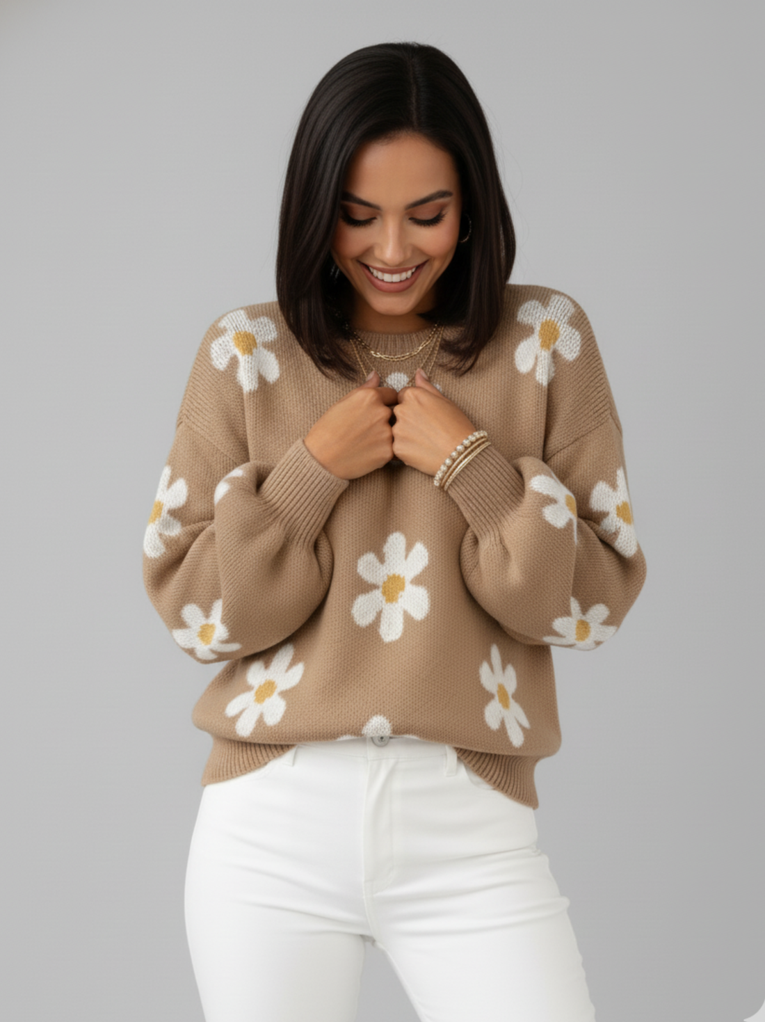 Jill Round Neck Pullover