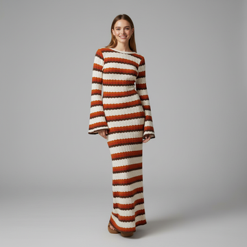 Faith Knitted Long Dress